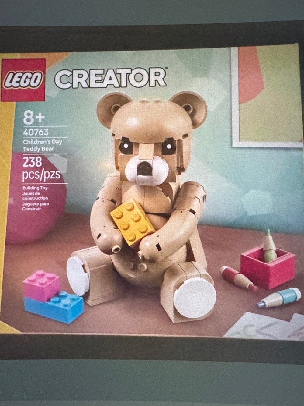 Lego Creator Brown and Cream Teddy Bear Building Set